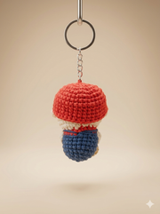 Retro Oyun Karakteri Amigurumi Anahtarlık -RS1210