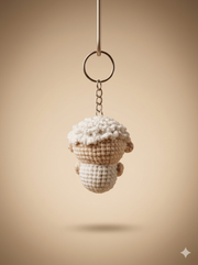 Mini Kuzu Amigurumi Anahtarlık-RS1210