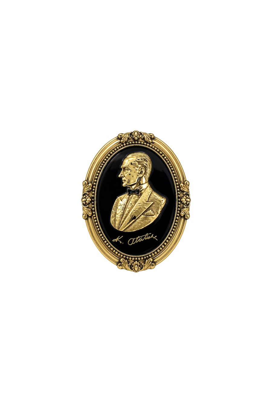Çerçeveli Atatürk Portre Broş