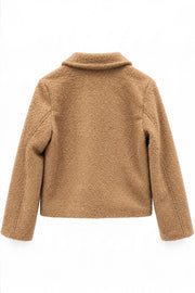 Bebe Yaka Düğmeli Ceket RS1006 | Camel