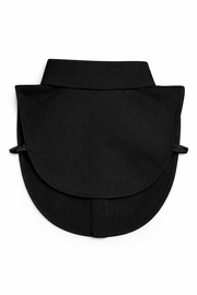 Taş Detaylı Klasik Siyah Seyyar Yakalık