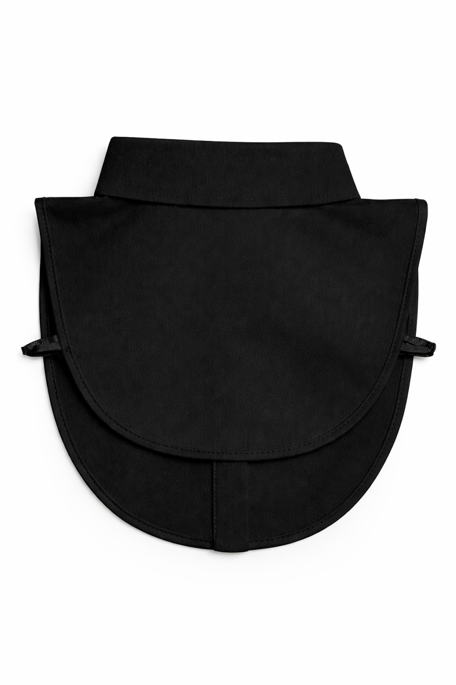 Taş Detaylı Klasik Siyah Seyyar Yakalık