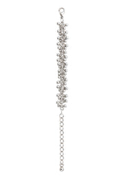 Silver Boncuk Detaylı Sallantılı Bileklik-RS2085SLV