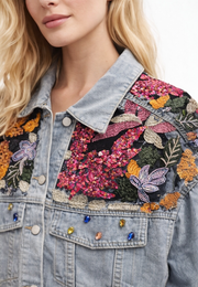 Atelier Nakışlı Denim Ceket