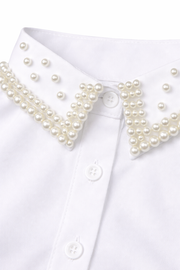 İnci Detaylı Şık Yakalık