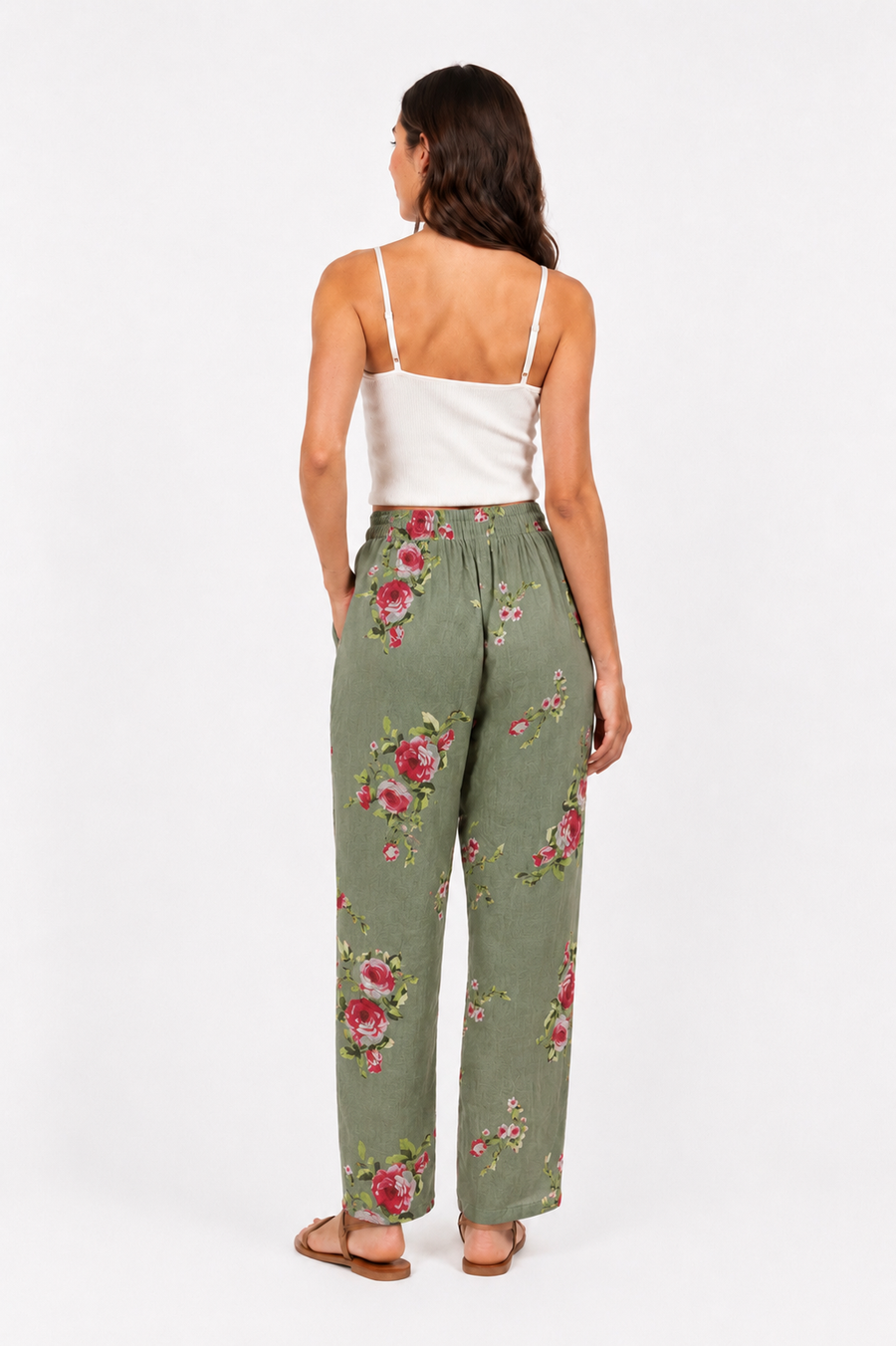 Rosalie Keten Pantolon Haki