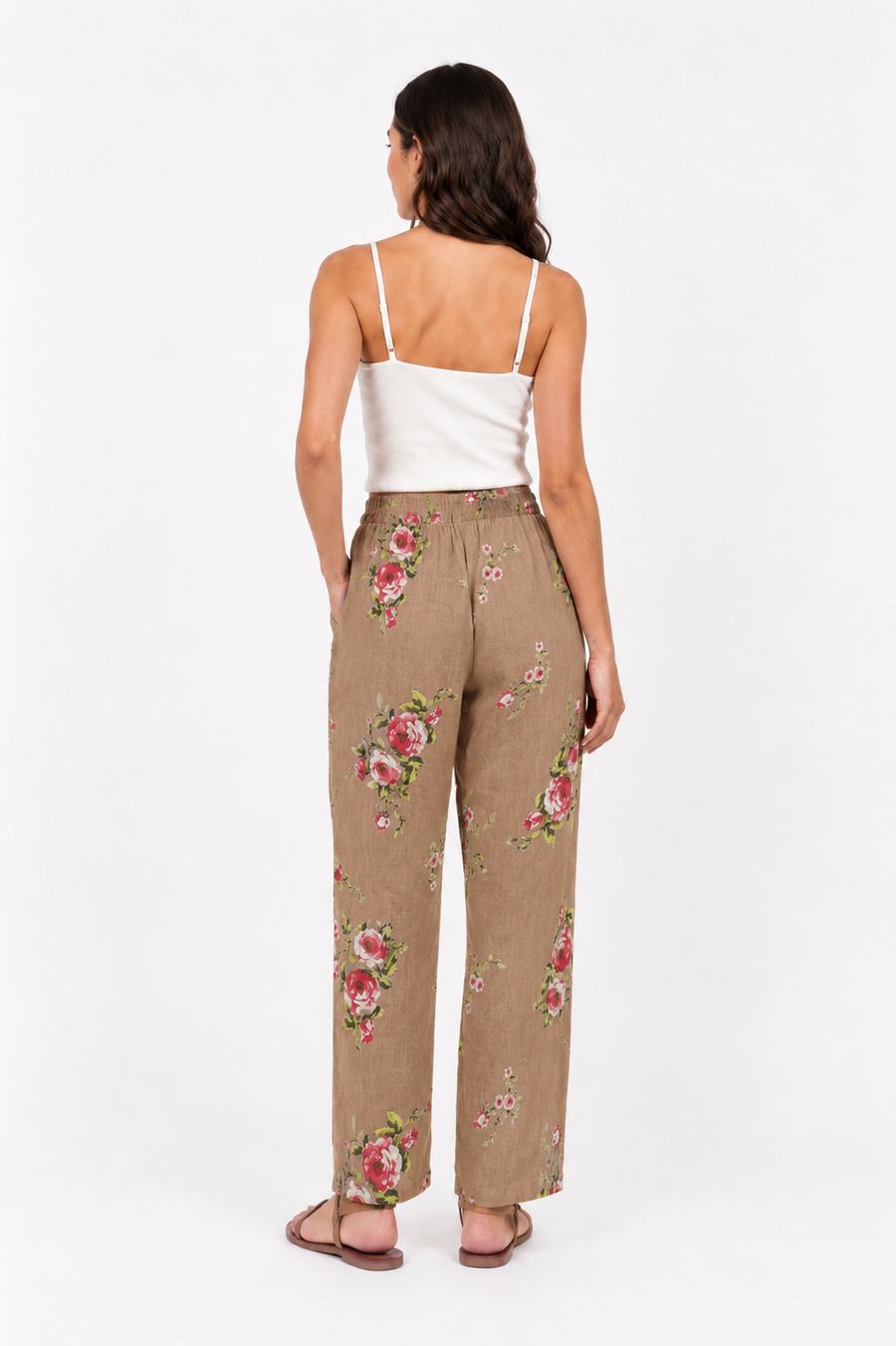 Rosalie Keten Pantolon Camel
