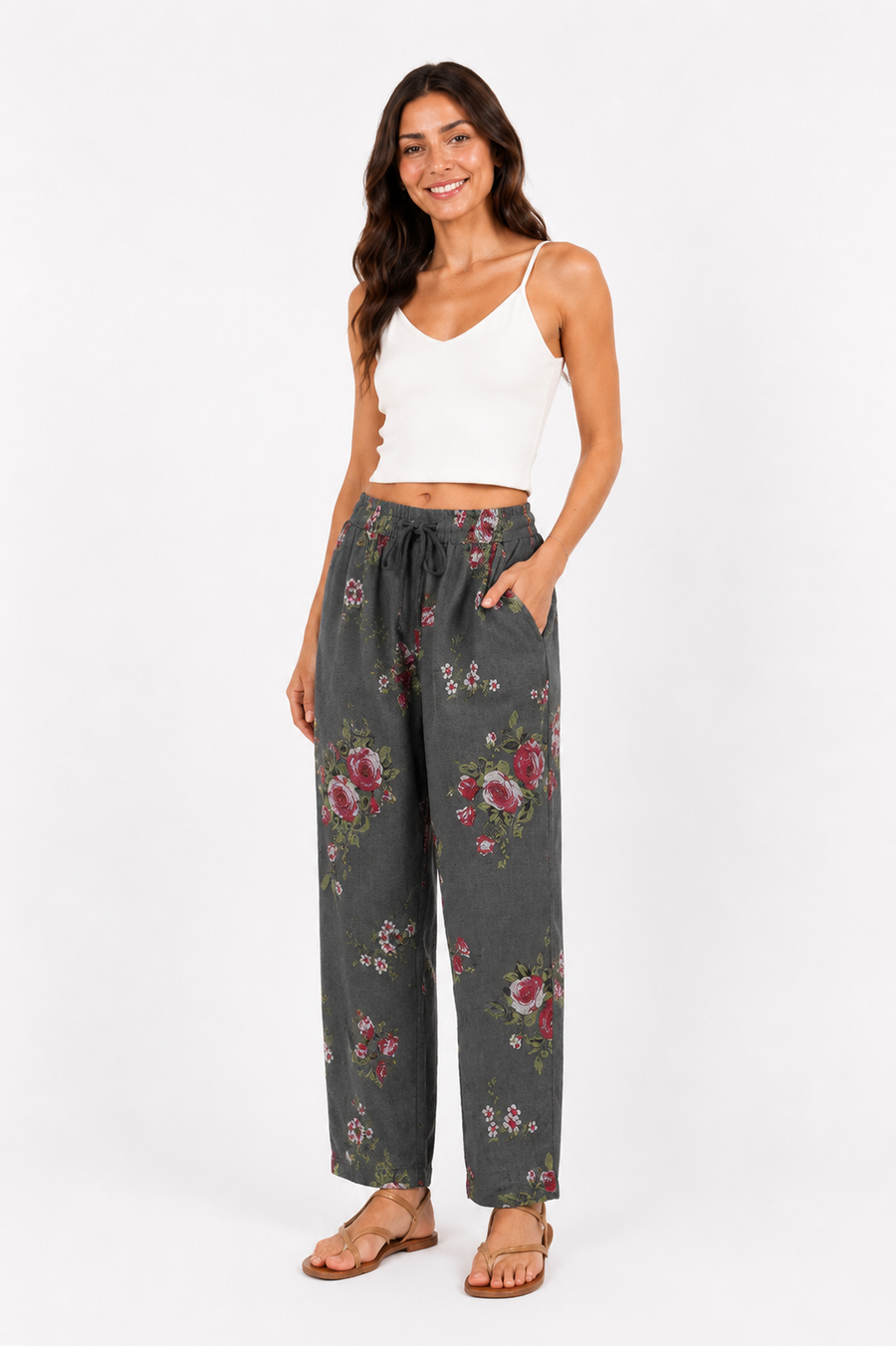 Rosalie Keten Pantolon Antrasit