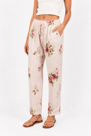 Rosalie Keten Pantolon Pudra