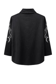 Taş İşlemeli Gömlek Ceket