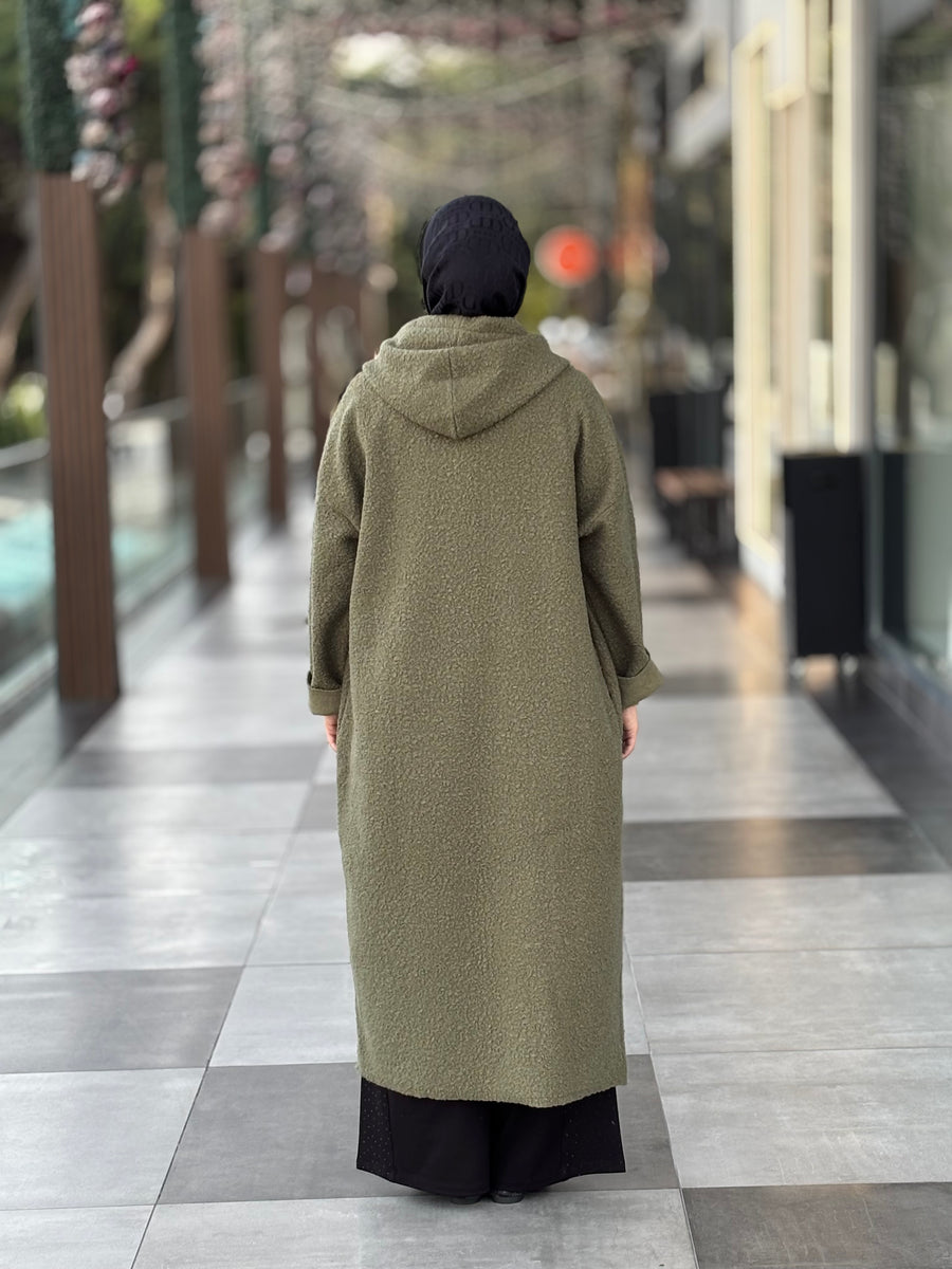 Teddy Buklet Kaban Haki