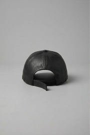 Hakiki Deri Basic Şapka – Siyah