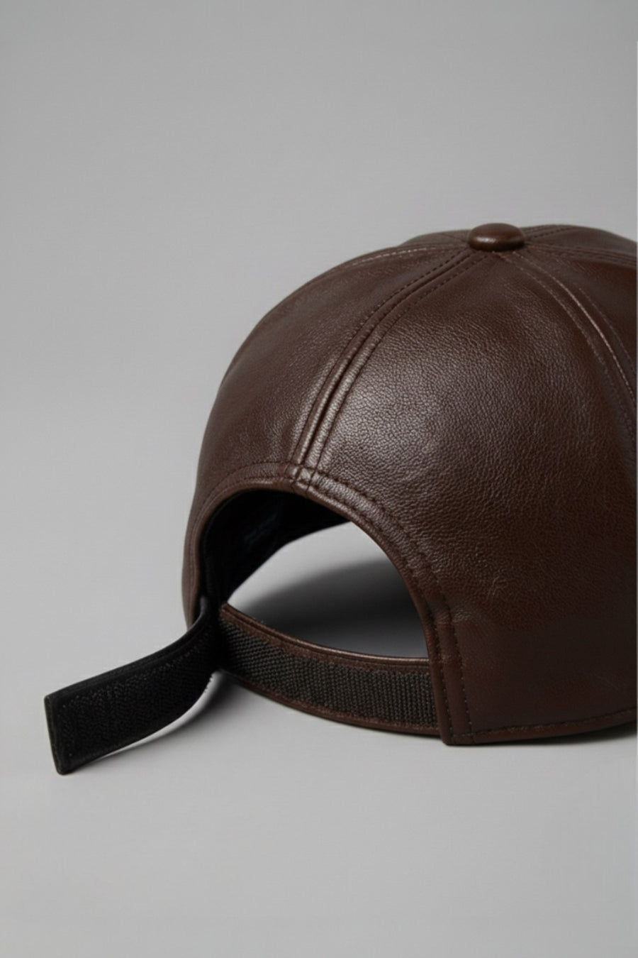 Hakiki Deri Basic Şapka – Kahverengi
