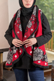 Rana Subaşı Desenli Keçe Yelek -2001