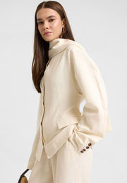 Elia Bağlamalı Ceket Pantolon Takım-RS901298