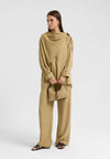 Rin Drape Yaka Bluz Takım Çağla-RS268625
