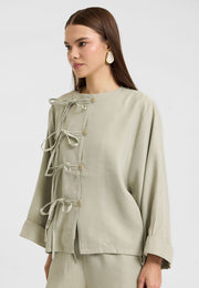Soho Hakim Yaka Gömlek Takım Mint-RS268678