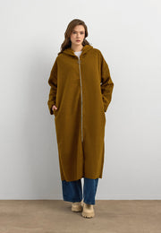 Teddy Buklet Kaban Yağ Yeşili