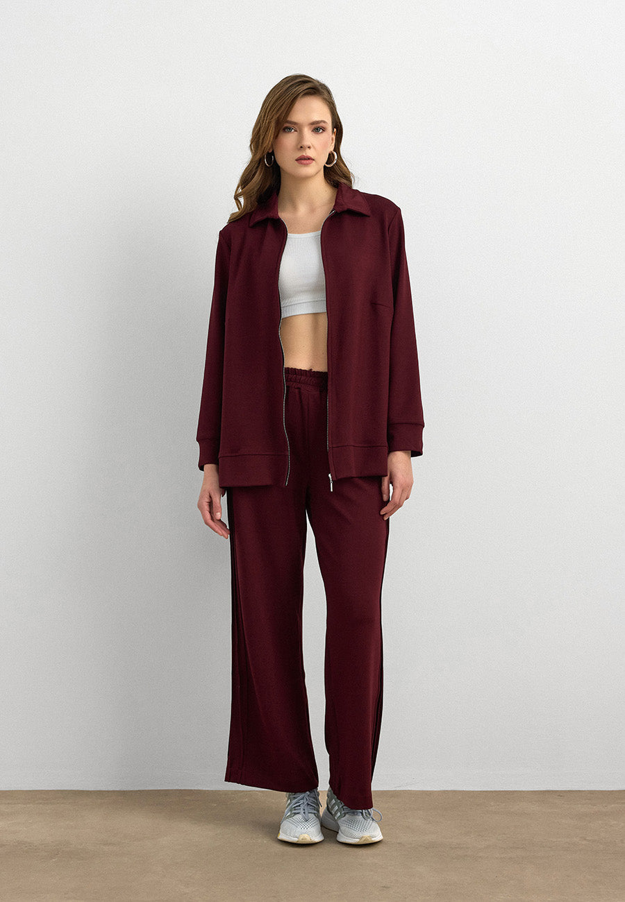 Hay-el Oysho Takım-Bordo