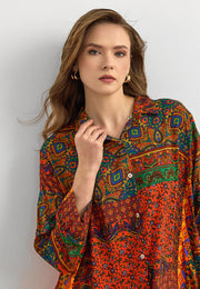 Anatolia Desen Uzun Elbise