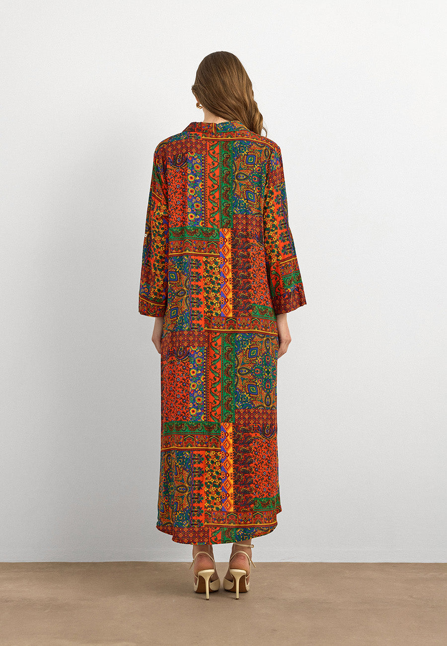 Anatolia Desen Uzun Elbise