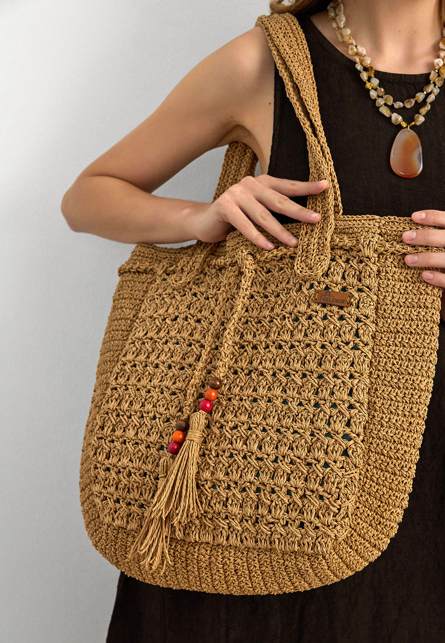 Galway Hand-Knitted Summer Bag