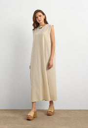 RS Keten İç Elbise Krem