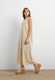 RS Keten İç Elbise Krem