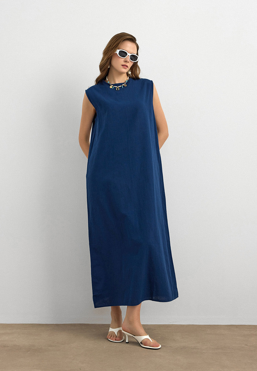 RS Keten İç Elbise Lacivert