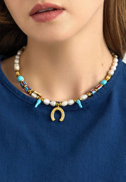 Nazar Detaylı Bohem Kolye