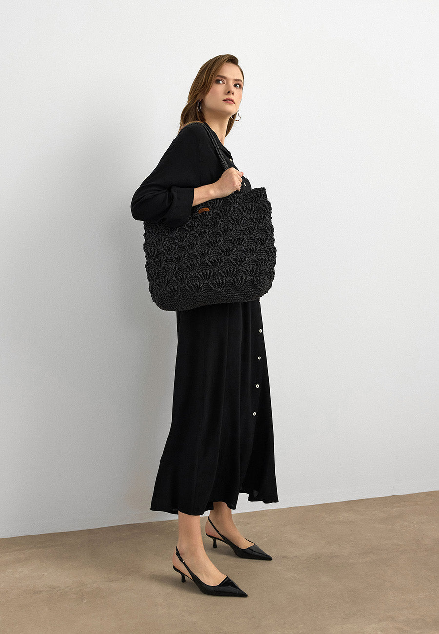 Florida Hand-Knitted Summer Bag