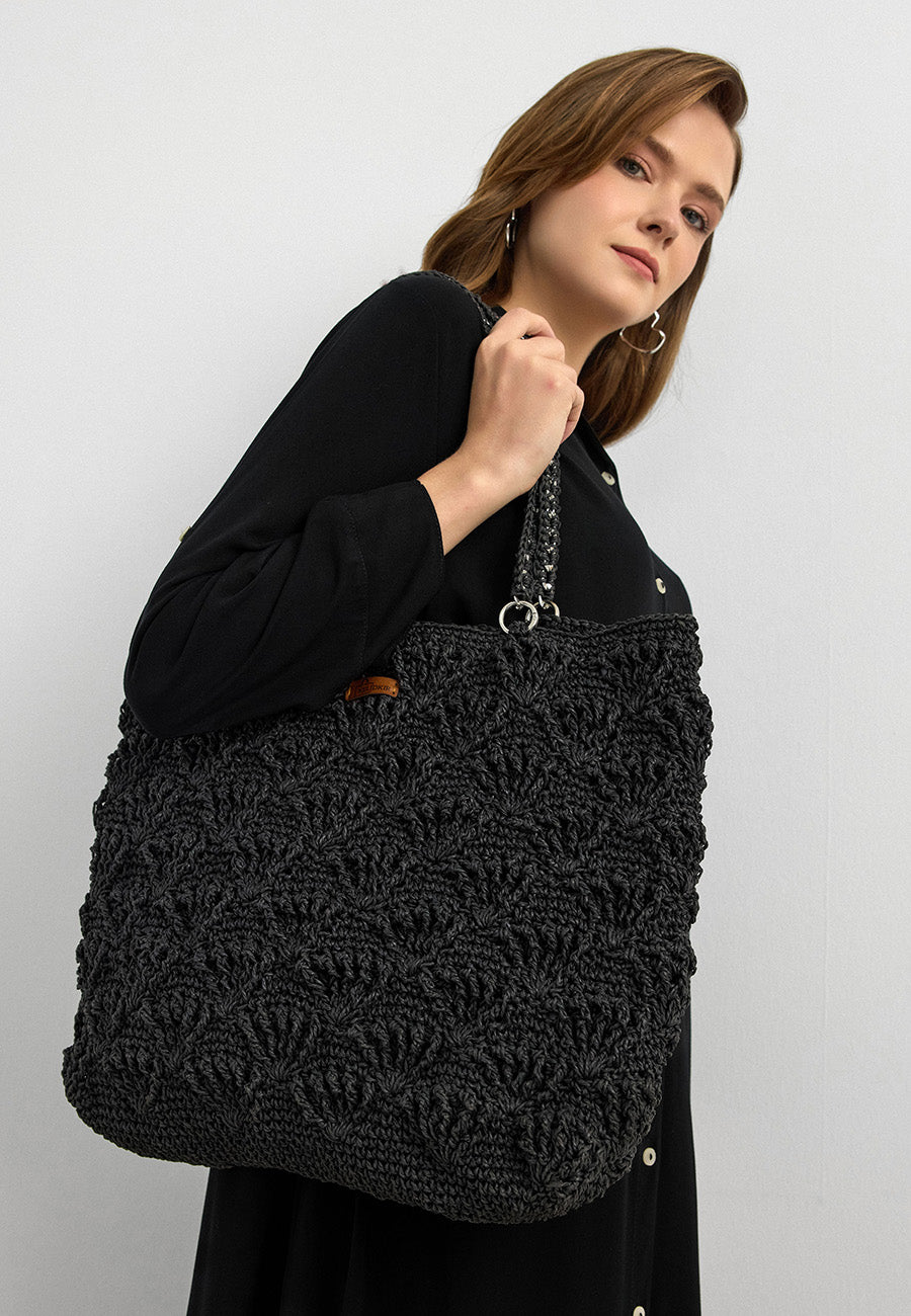 Florida Hand-Knitted Summer Bag