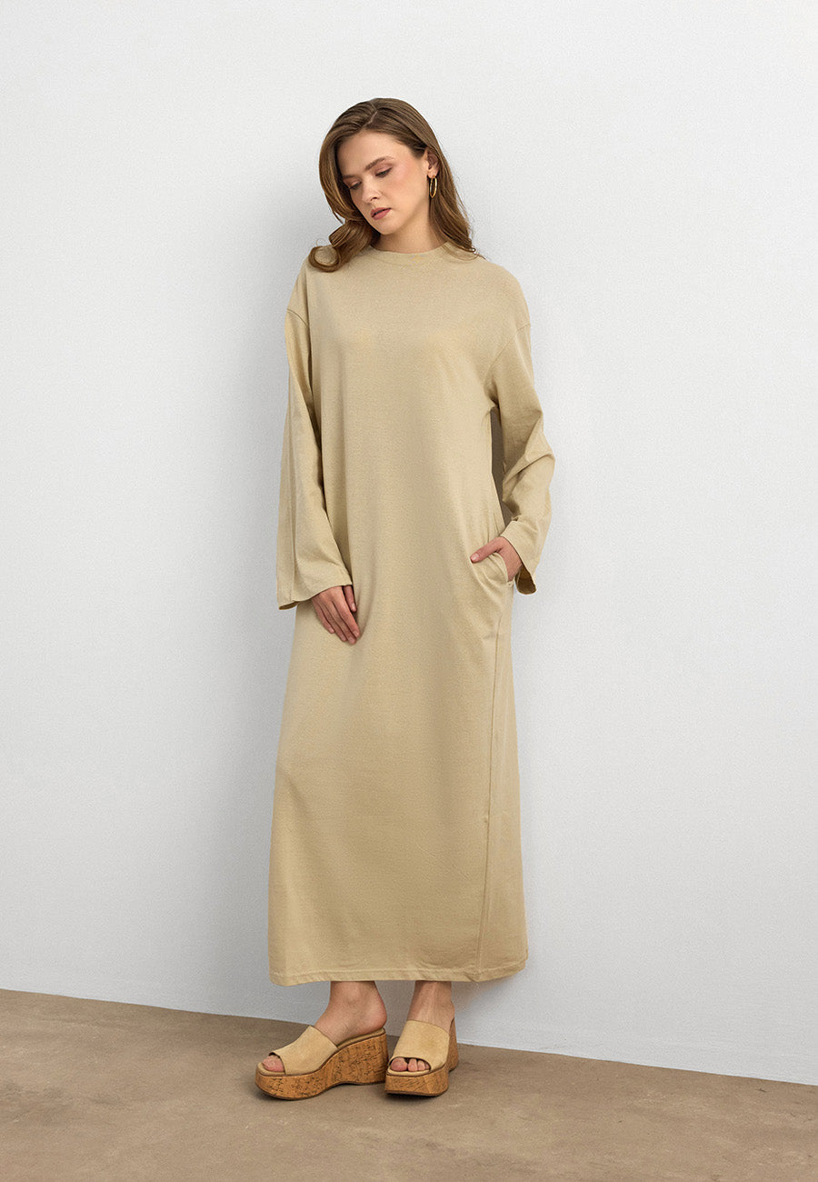 Rana Subaşı Tam Boy Uzun Elbise