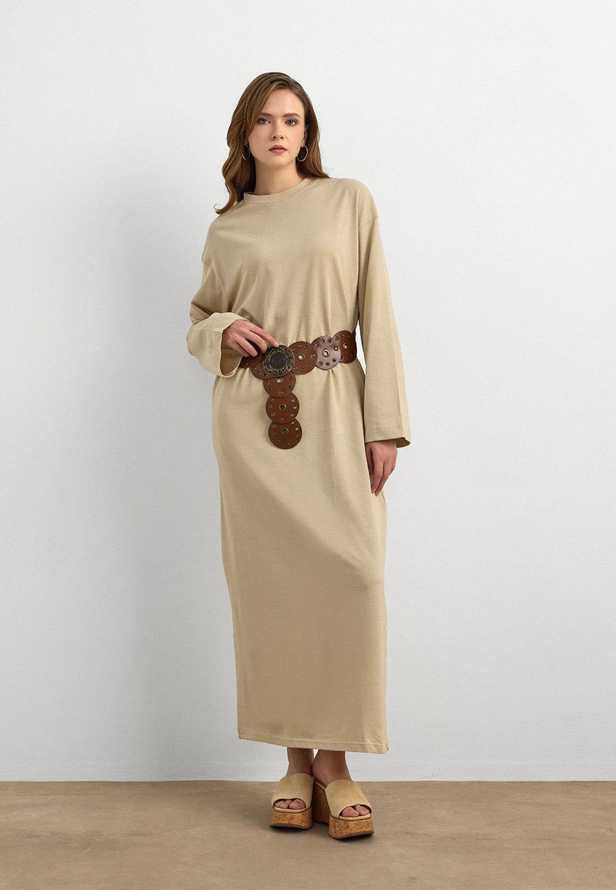 Rana Subaşı Tam Boy Uzun Elbise