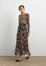 10536 Bisiklet Yaka İnce Triko-Vizon