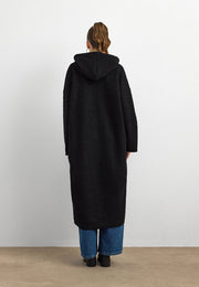 Teddy Buklet Kaban Siyah