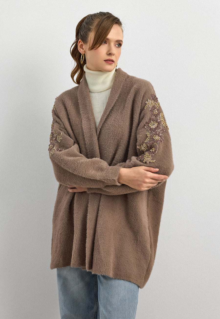 Premium Taş İşlemeli Hırka