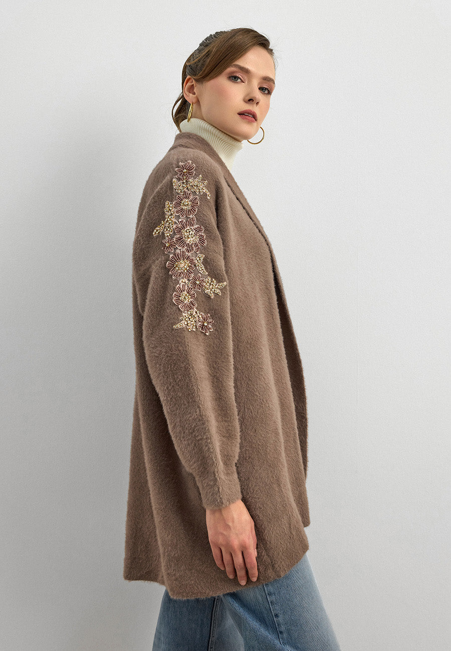 Premium Taş İşlemeli Hırka