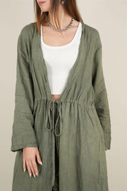 BAĞCIKLI KETEN KAP HAKİ