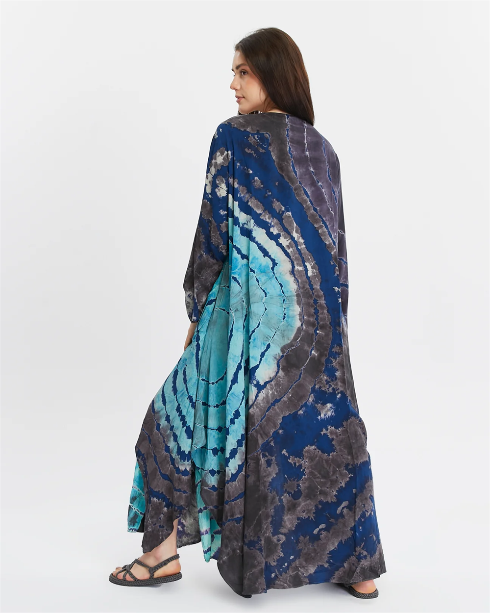 Batik Kaftan 0170 İndigo