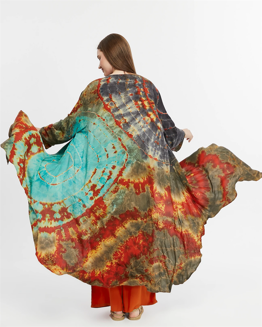 Batik Kaftan 0170 Kiremit