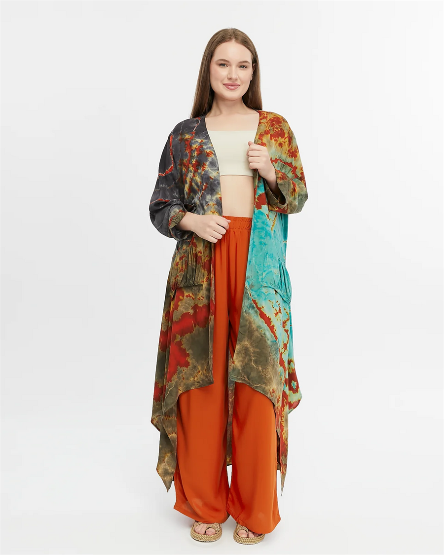 Batik Kaftan 0170 Kiremit