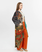 Batik Kaftan 0170 Kiremit