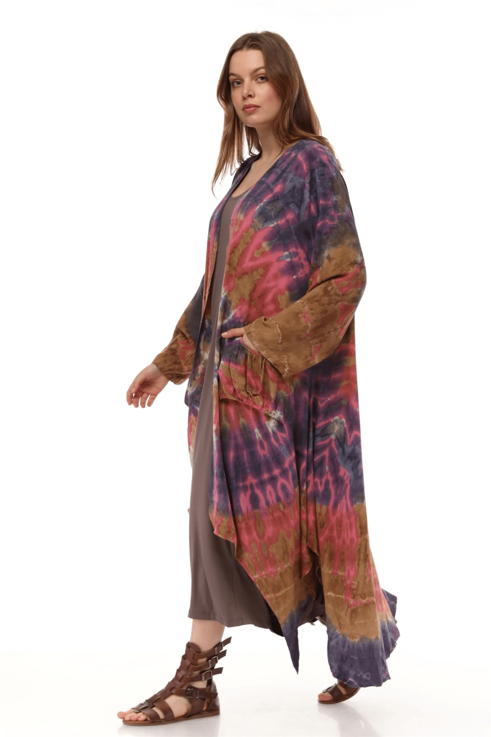 Batik Kaftan 0170 Pembe