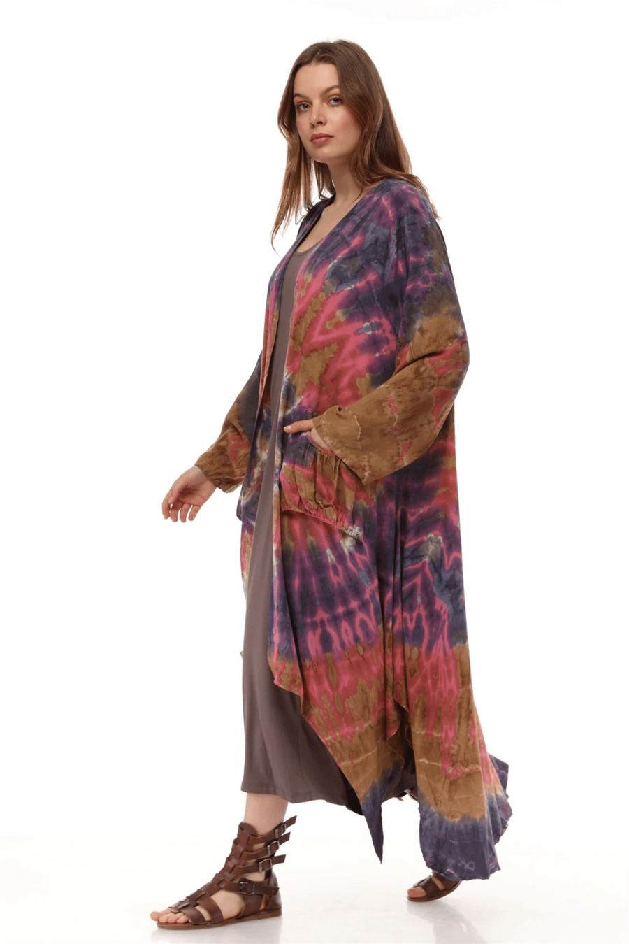 Batik Kaftan 0170 Pembe