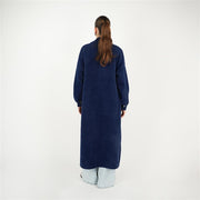 Damla Taşlı Angora Lacivert Hırka