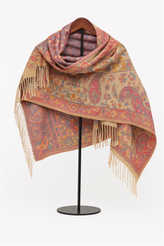 Etnik Desenli Kaşmir Şal