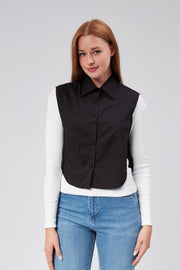 Gömlek Yaka Boyunluk Siyah