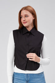 Gömlek Yaka Boyunluk Siyah