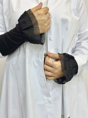 Güpür Detaylı Penye Kolluk